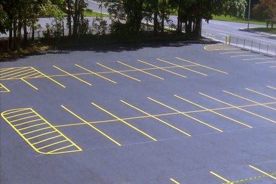 parking lots marking